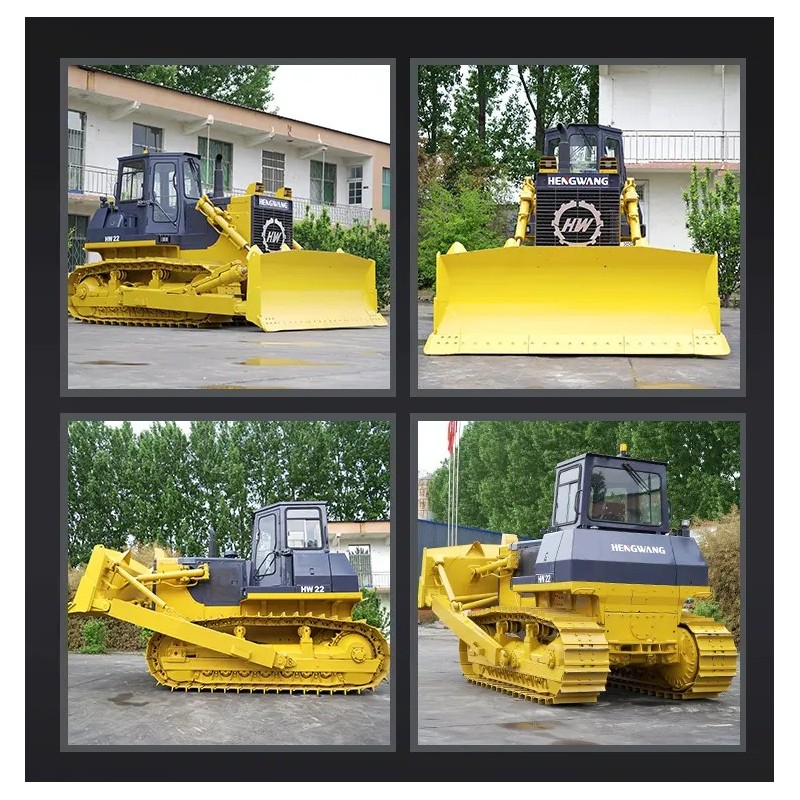 Bulldozer chinois fabrique un nouveau bulldozer robuste sur chenilles pour terres sèches