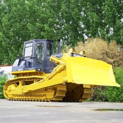 Bulldozer chinois fabrique un nouveau bulldozer robuste sur chenilles pour terres sèches